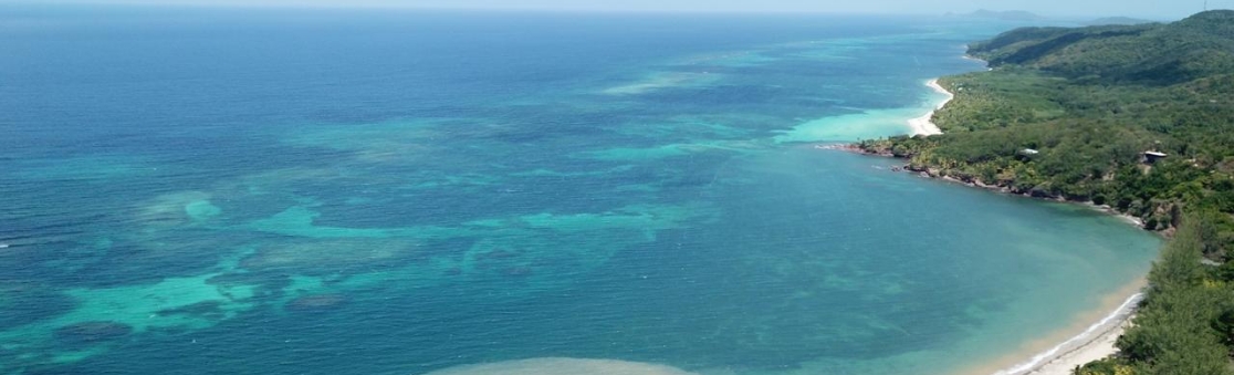 Beaches on the island of Roatán